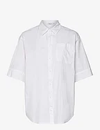 MSCHLynella Cenilla 2/4 Shirt - BRIGHT WHITE