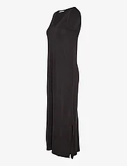 MSCH Copenhagen - MSCHLynette SL V Neck Dress - t-shirt dresses - black - 2