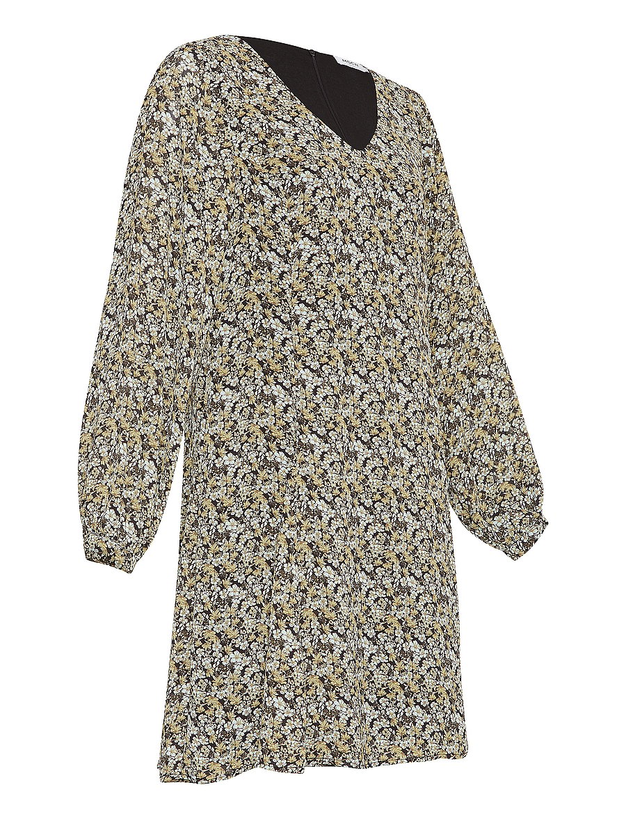 MSCH Copenhagen - MSCHJamela Rikkelie Dress AOP - korte kjoler - s blue flower - 2