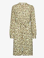 MSCHAdalia Rikkelie Shirt Dress AOP - F GREEN FLOWER