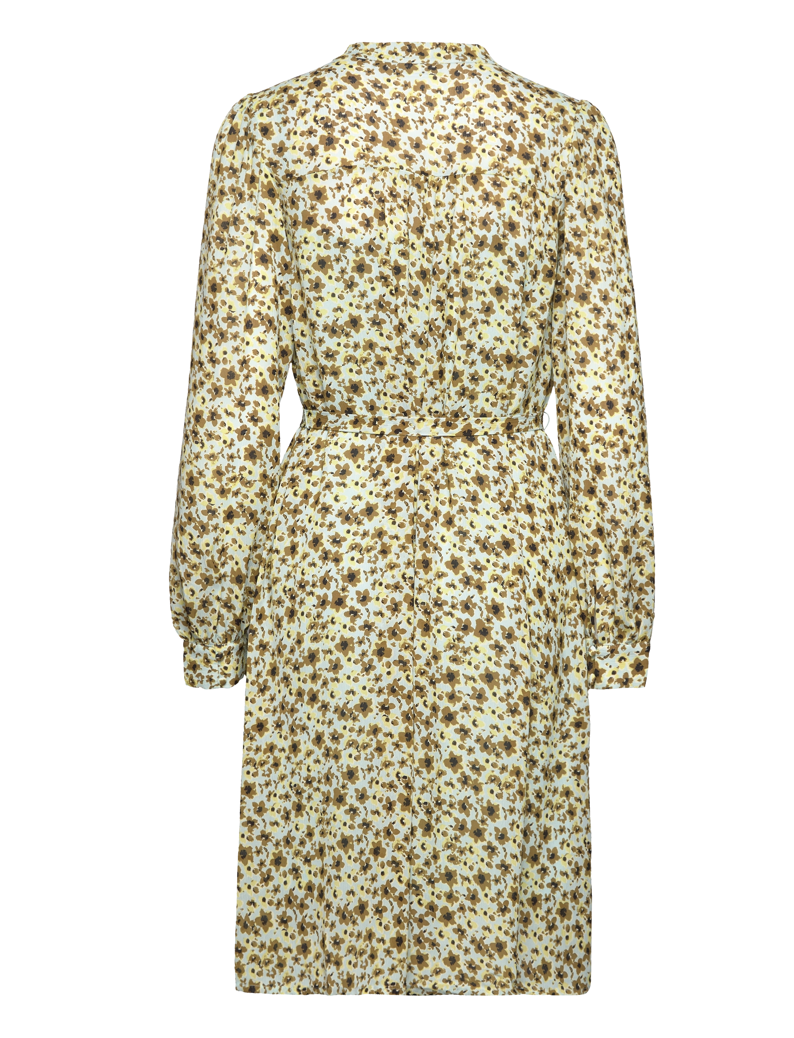 MSCH Copenhagen - MSCHAdalia Rikkelie Shirt Dress AOP - hemdkleider - f green flower - 1