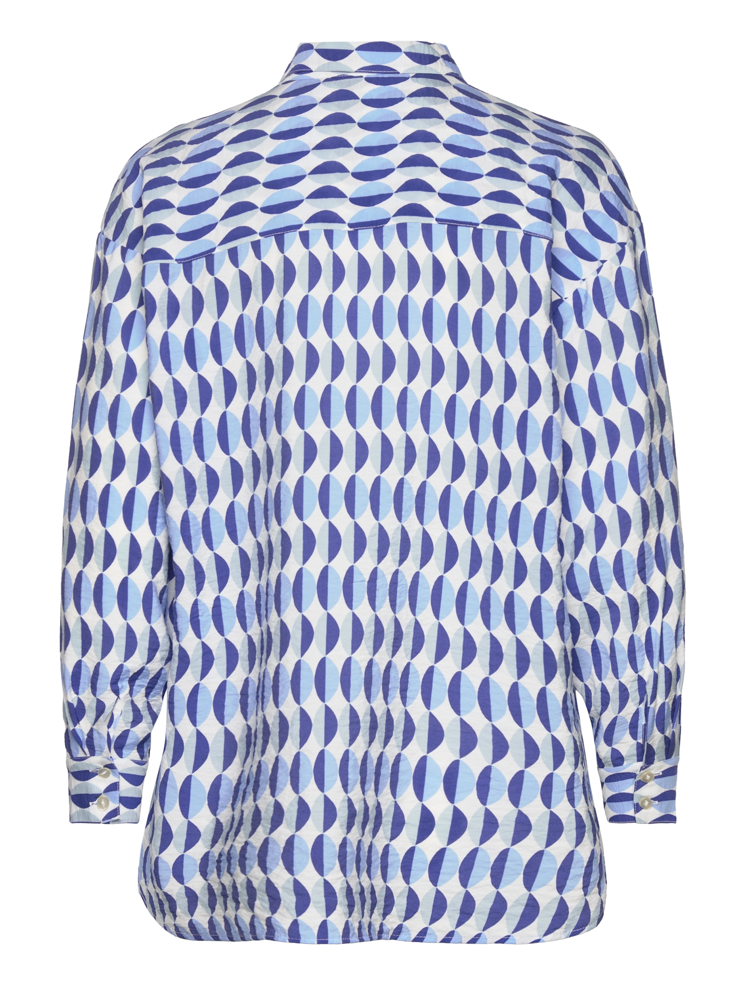 MSCH Copenhagen - MSCHMaretha Taila Top AOP - sterling blue d - 1