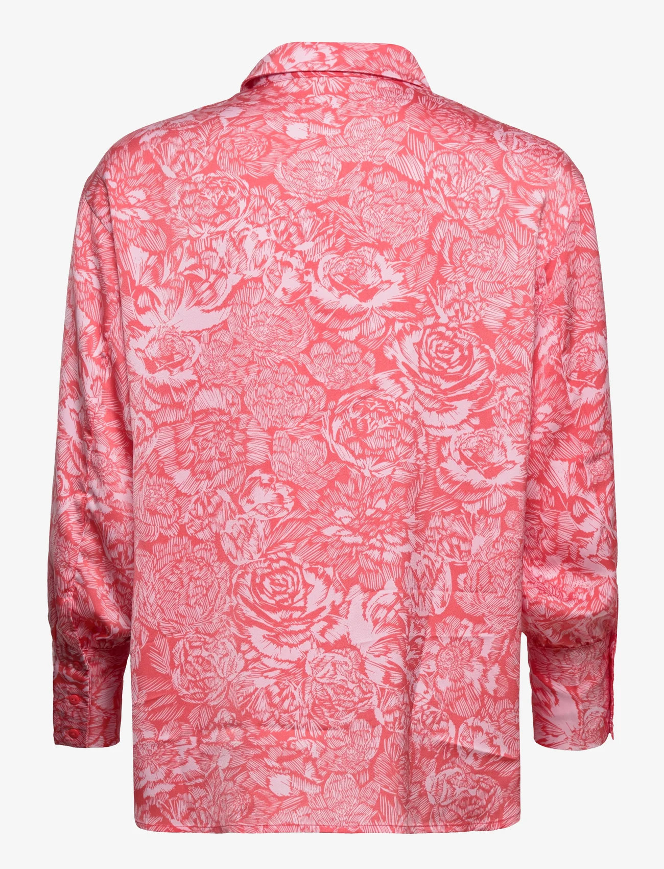 MSCH Copenhagen - MSCHMaricel Myrina Shirt AOP - langärmlige hemden - p rose flower - 1