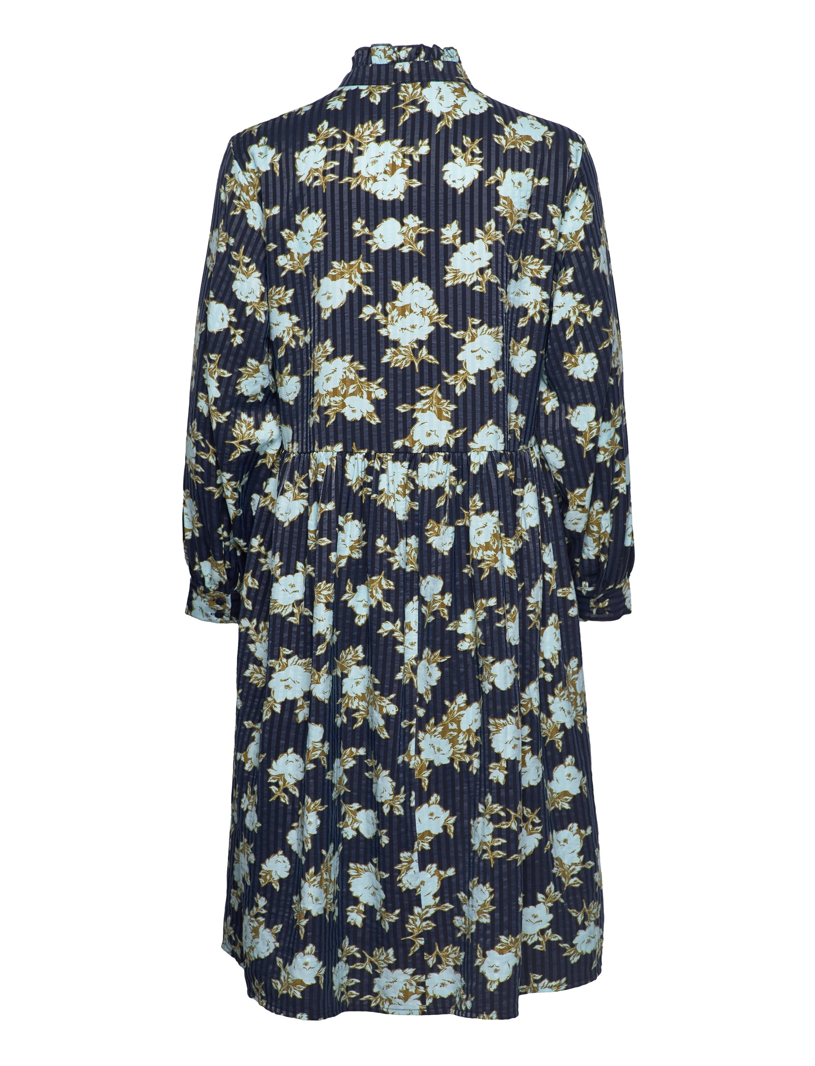 MSCH Copenhagen - MSCHOribella Dress AOP - skjortekjoler - sky cap flower - 1