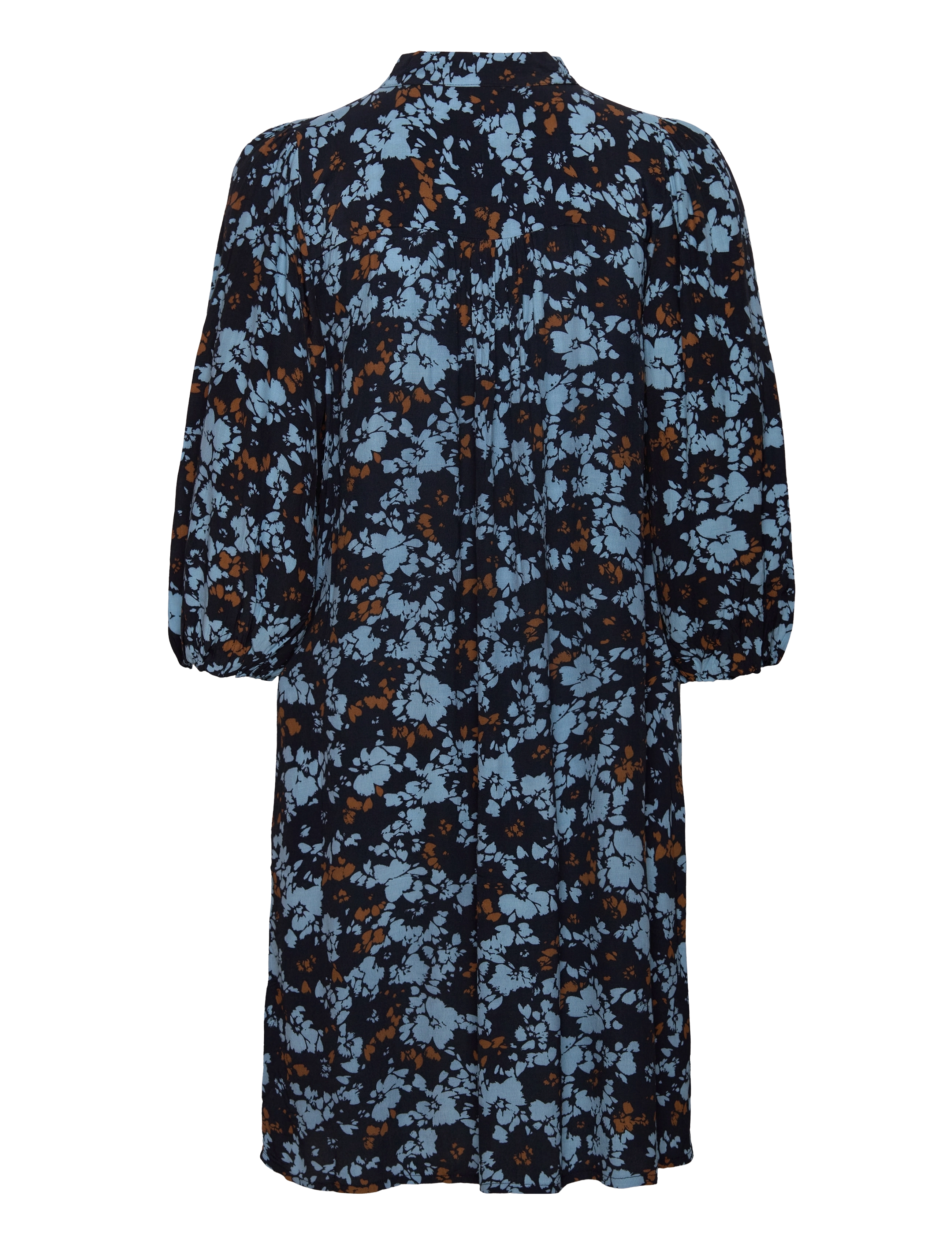 MSCH Copenhagen - MSCHMarcia Morocco 3/4 Shirt Dress AOP - hemdkleider - baltic sea flwr - 1