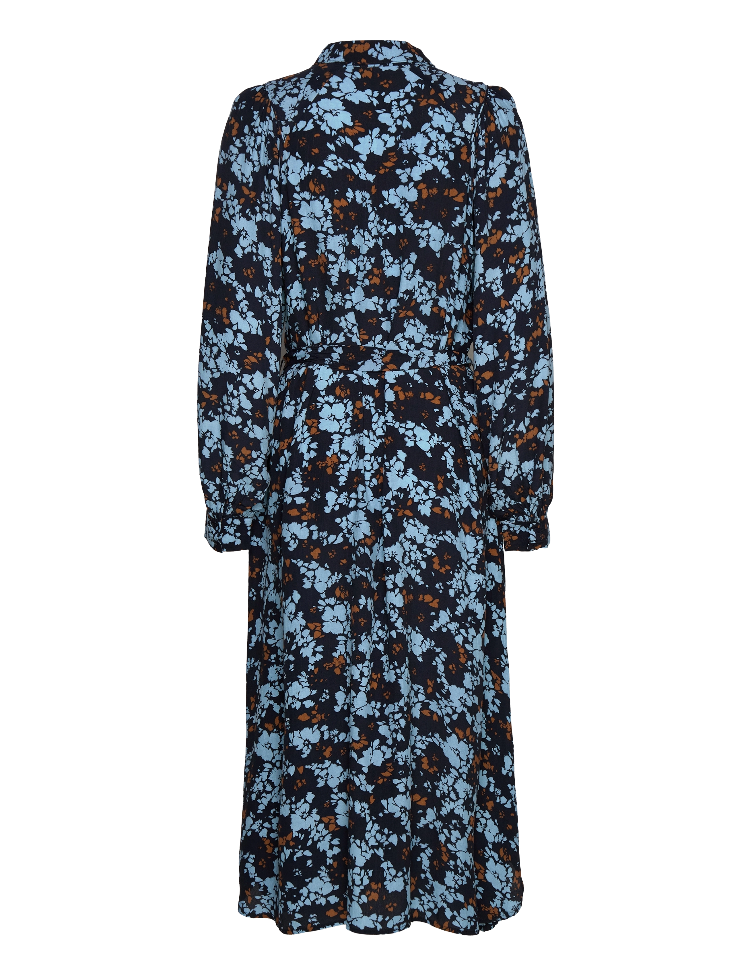 MSCH Copenhagen - MSCHMarcia Morocco Shirt Dress AOP - baltic sea flwr - 1