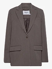 MSCH Copenhagen - MSCHDyanna Blazer STP - feestelijke kleding voor outlet-prijzen - dark brown stp - 0