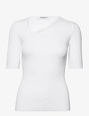 MSCH Copenhagen - MSCHAlvina SS Tee - t-shirts - bright white - 0