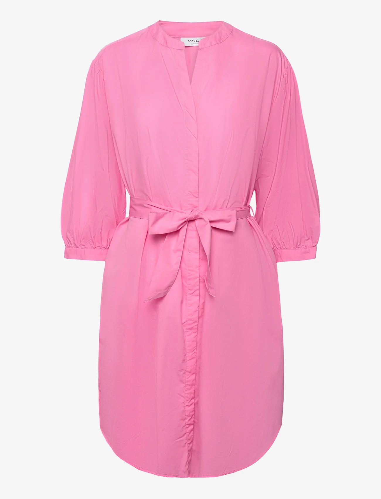 MSCH Copenhagen - MSCHAbiella 3/4 Shirt Dress - sommerkleider - aurora pink - 0