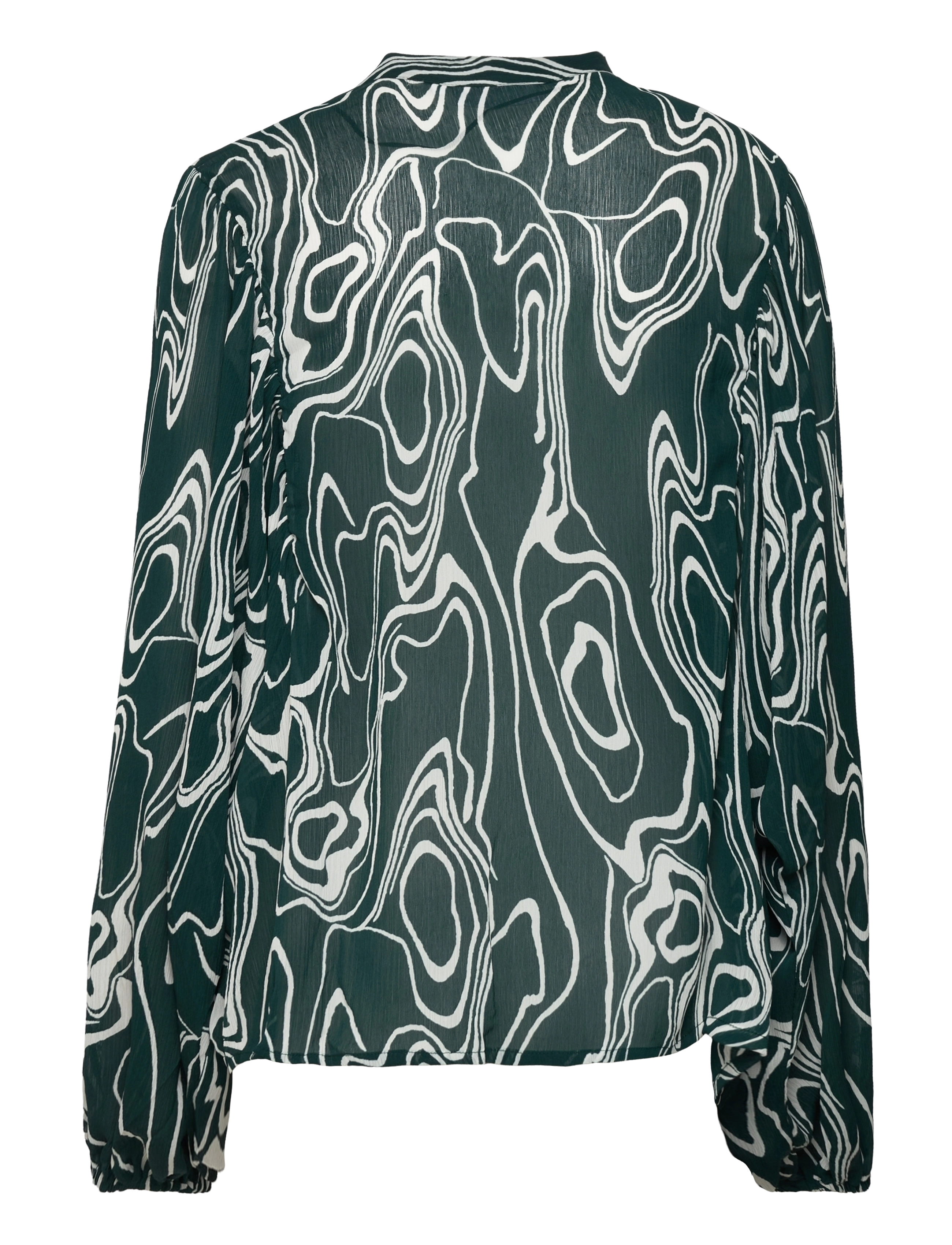 MSCH Copenhagen - MSCHTelena Rikkelie Shirt AOP - langärmlige blusen - p pine abstract - 1