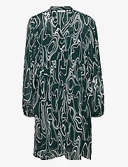 MSCH Copenhagen - MSCHTelena Rikkelie Shirt Dress AOP - hemdkleider - p pine abstract - 0