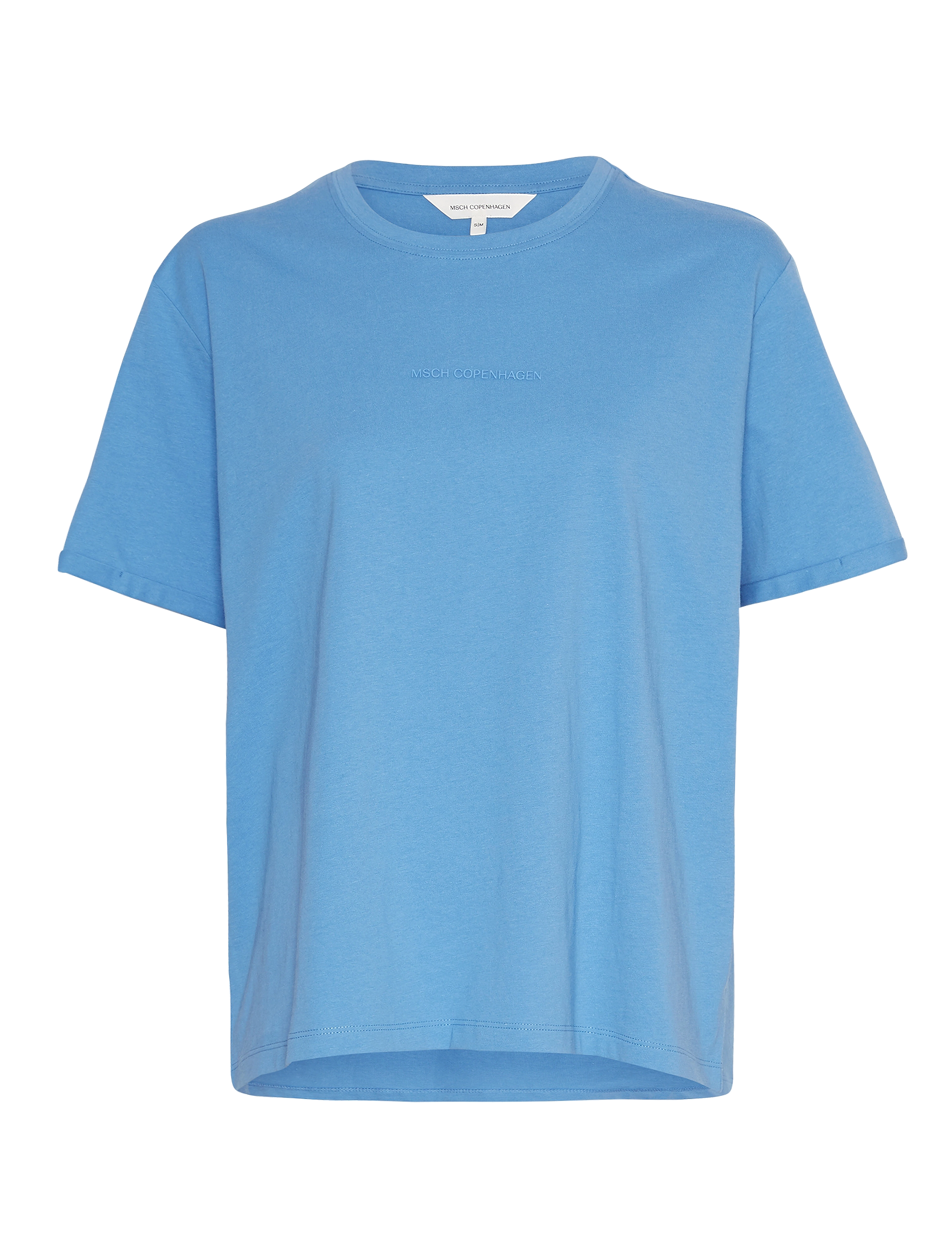 Moss Copenhagen / Damen-Shirt / MSCHTerina Organic Small Logo Tee