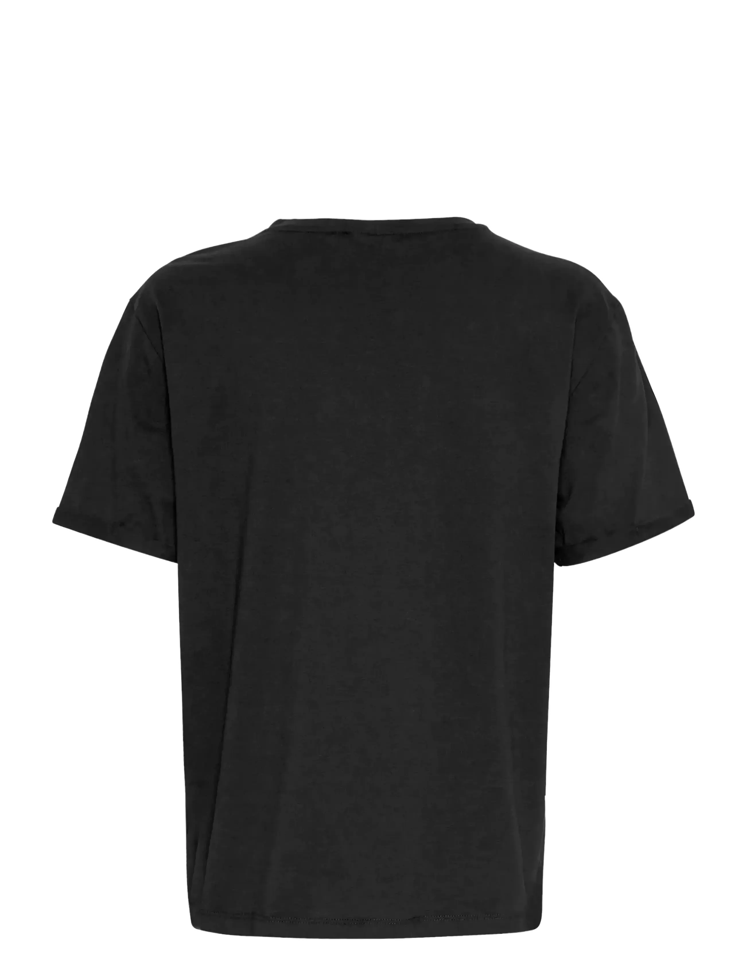 MSCH Copenhagen - MSCHTerina Organic Tee - t-shirts - black - 1