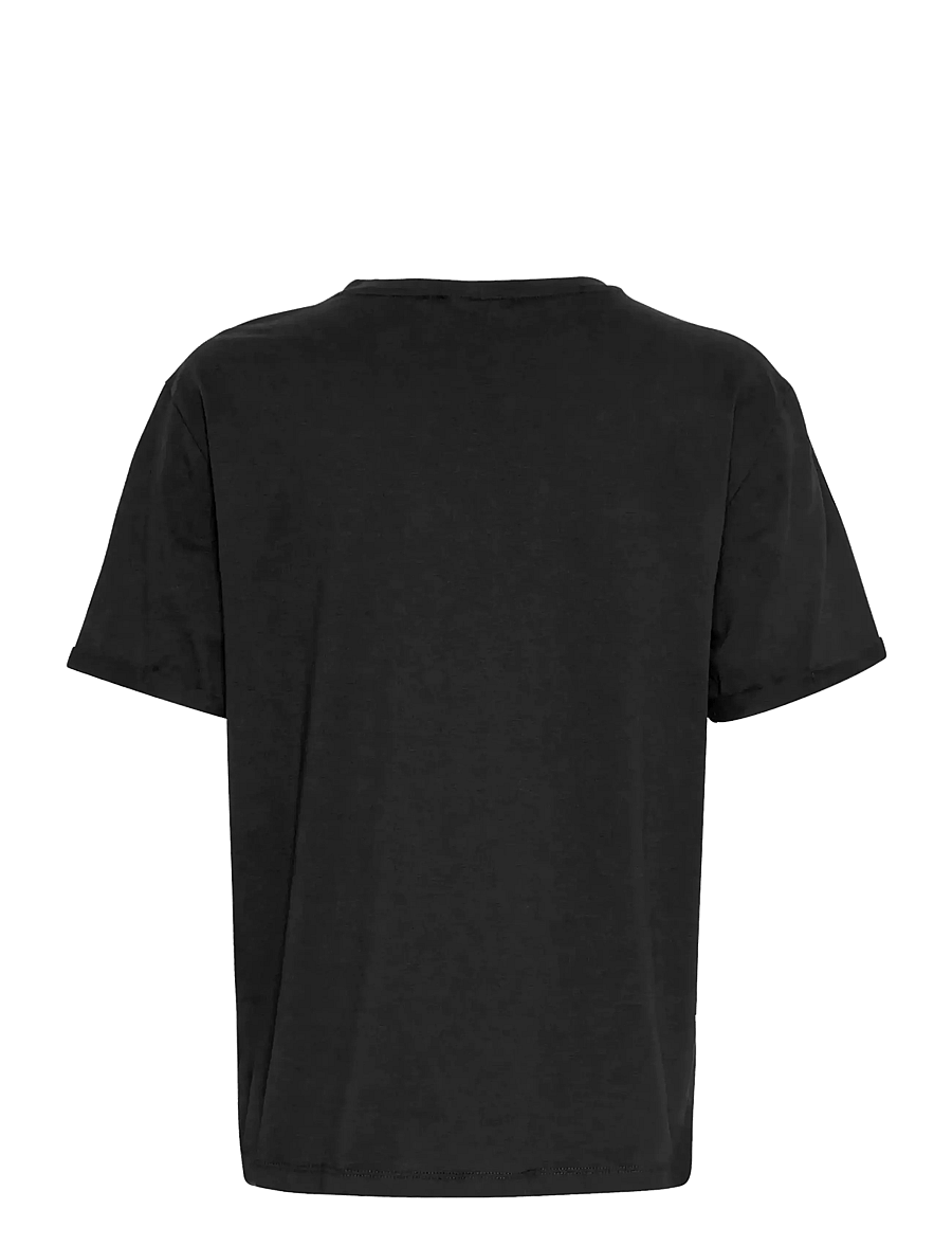 MSCH Copenhagen - MSCHTerina Organic Tee - t-shirts - black - 1