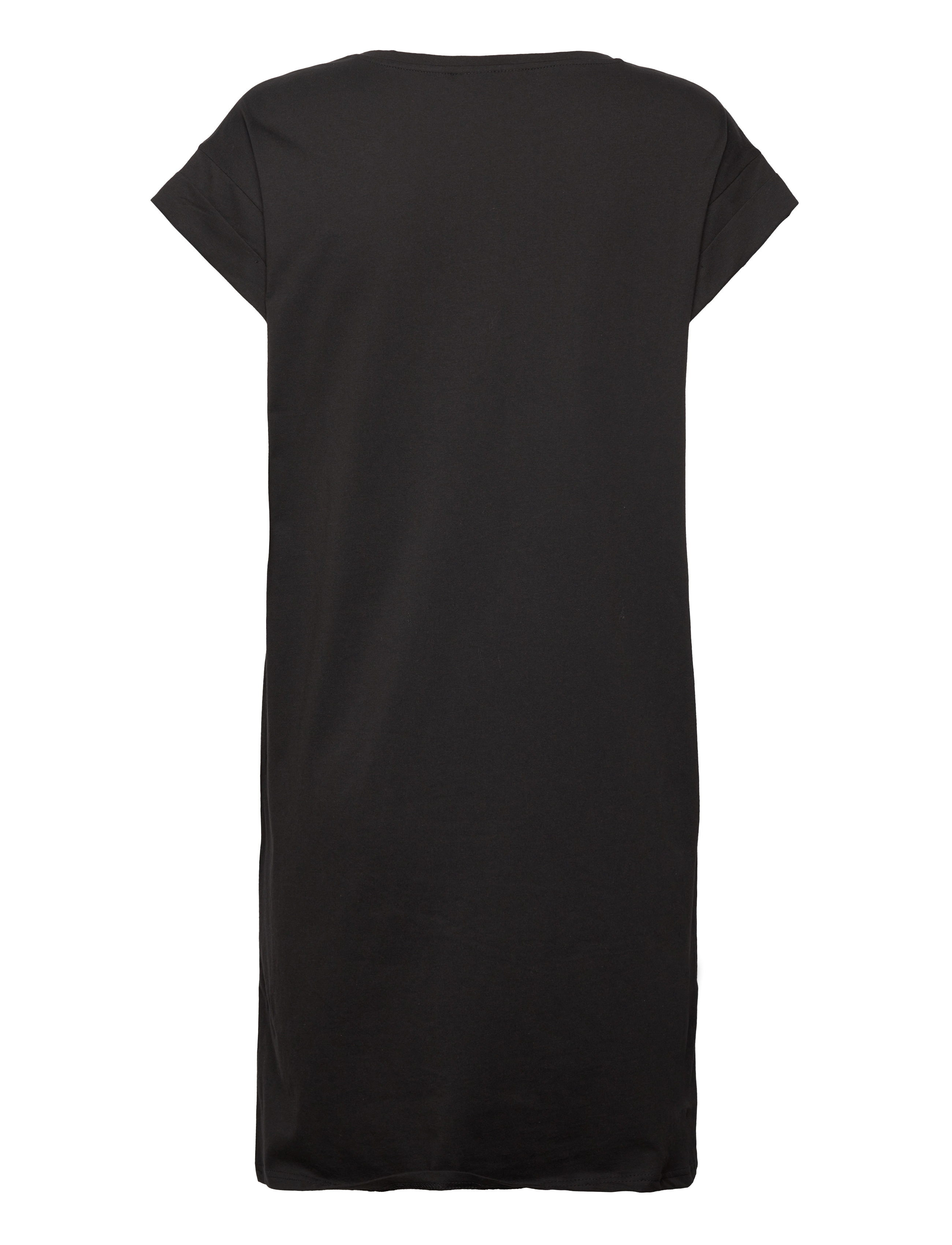 MSCH Copenhagen - MSCHAlvidera Organic Small Logo Dress - laveste priser - black/white - 1