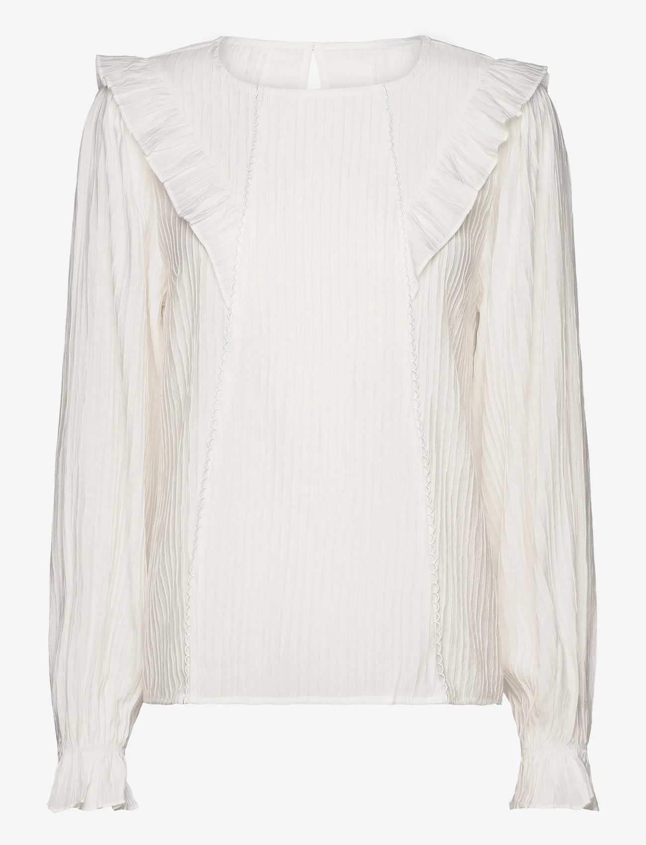 MSCH Copenhagen - MSCHJadalia Top - long-sleeved blouses - egret - 0