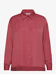 MSCH Copenhagen - MSCHNanella Maluca Shirt - long-sleeved shirts - mineral red - 0