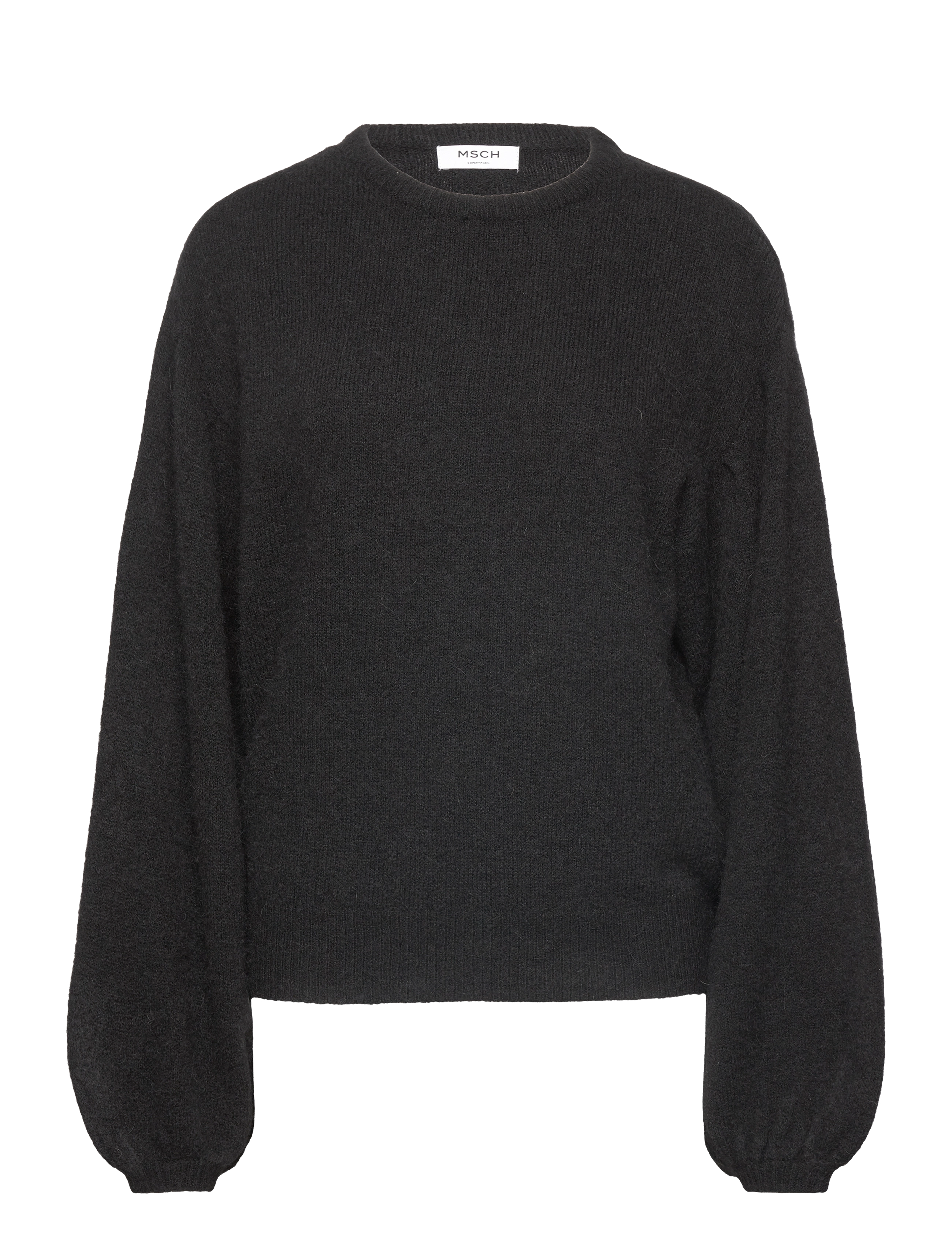 MSCH Copenhagen MSCHLillian Hope Balloon Pullover - Strik - BLACK / black