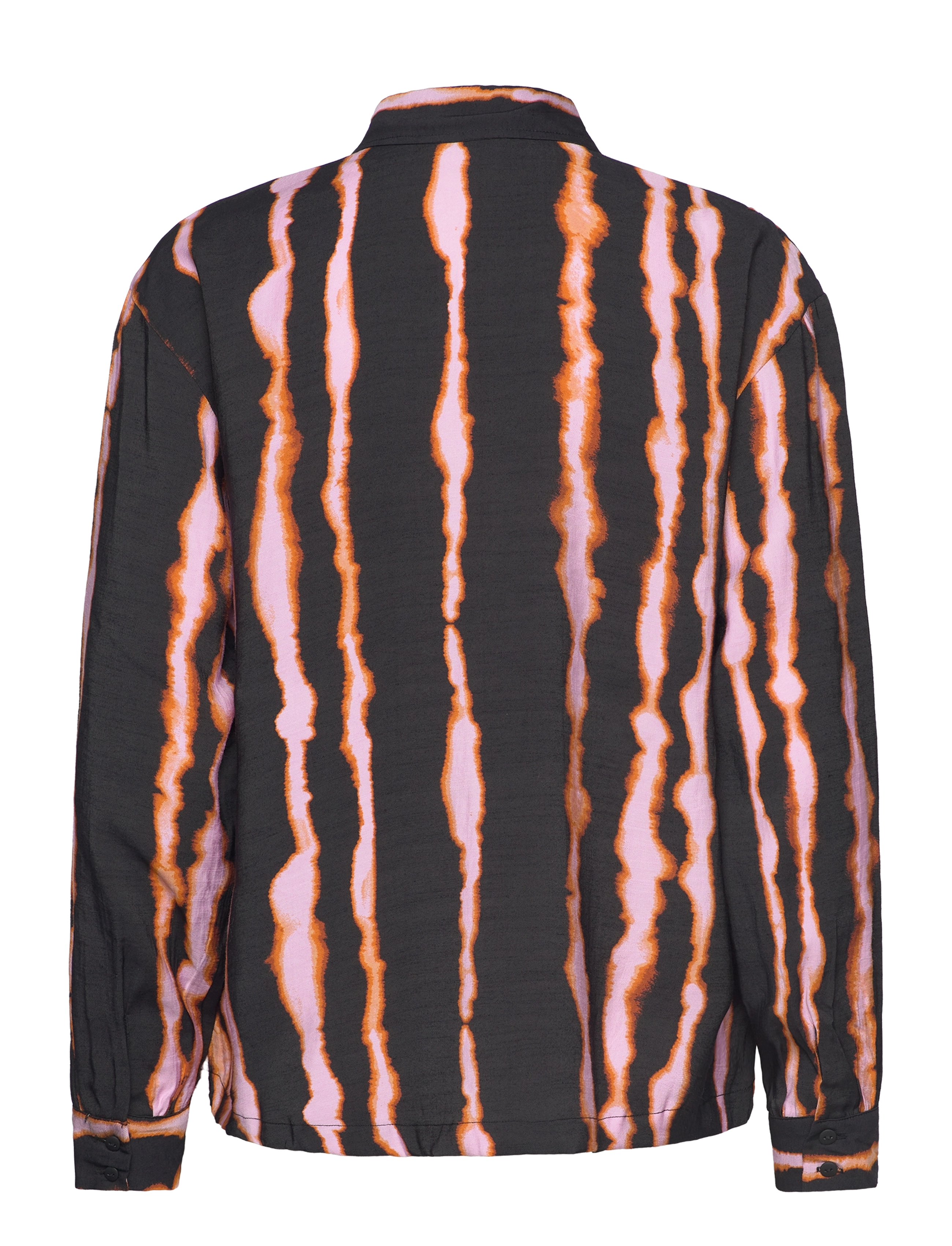 MSCH Copenhagen - MSCHSelfrida Dilvera Shirt AOP - pikkade varrukatega särgid - g ochre stroke - 1