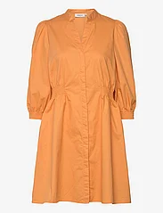 MSCH Copenhagen - MSCHChanet Petronia 3/4 Shirt Dress - hemdkleider - apricot tan - 0
