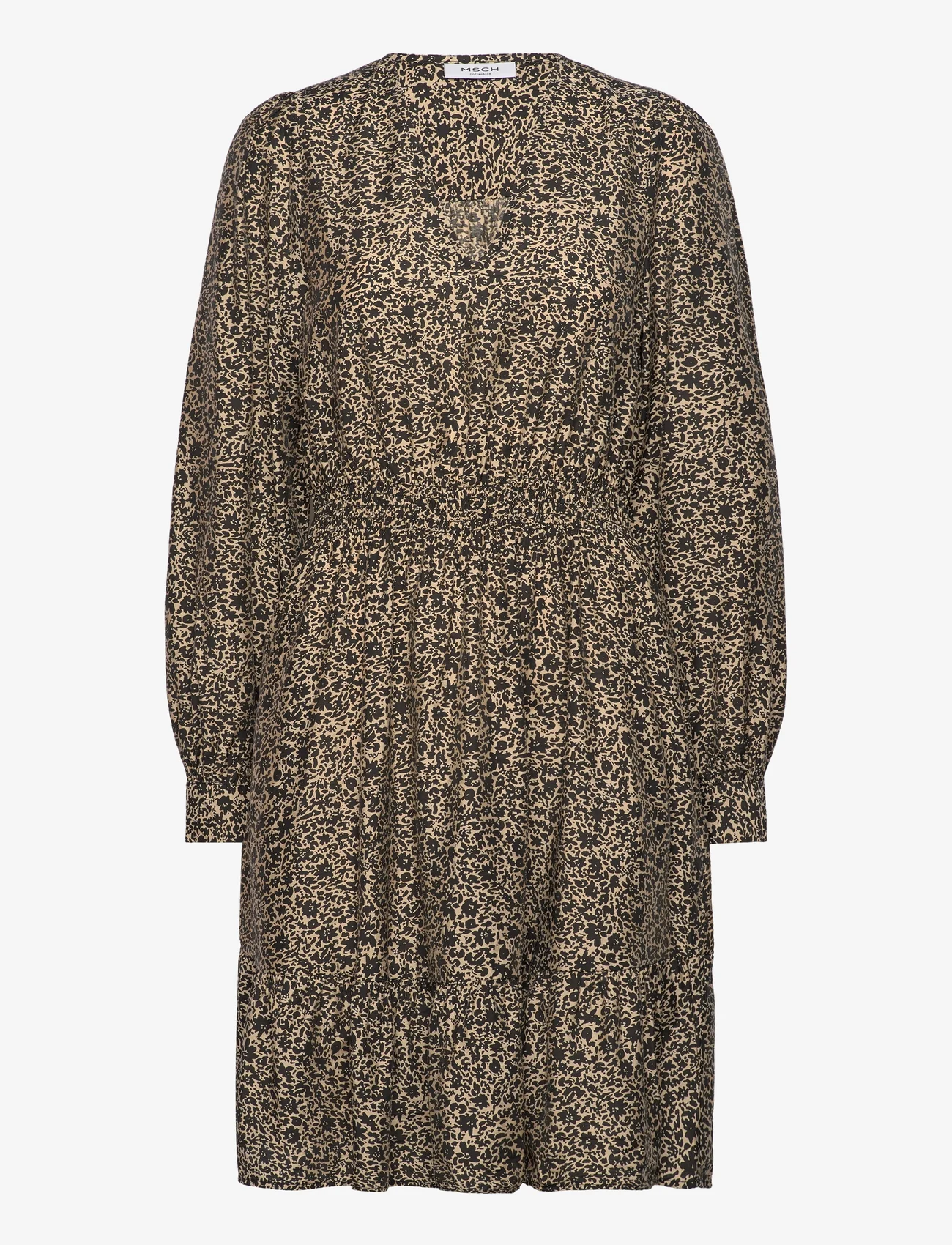 MSCH Copenhagen - MSCHKaritta Setara Dress AOP - maxi dresses - trench coat flw - 0