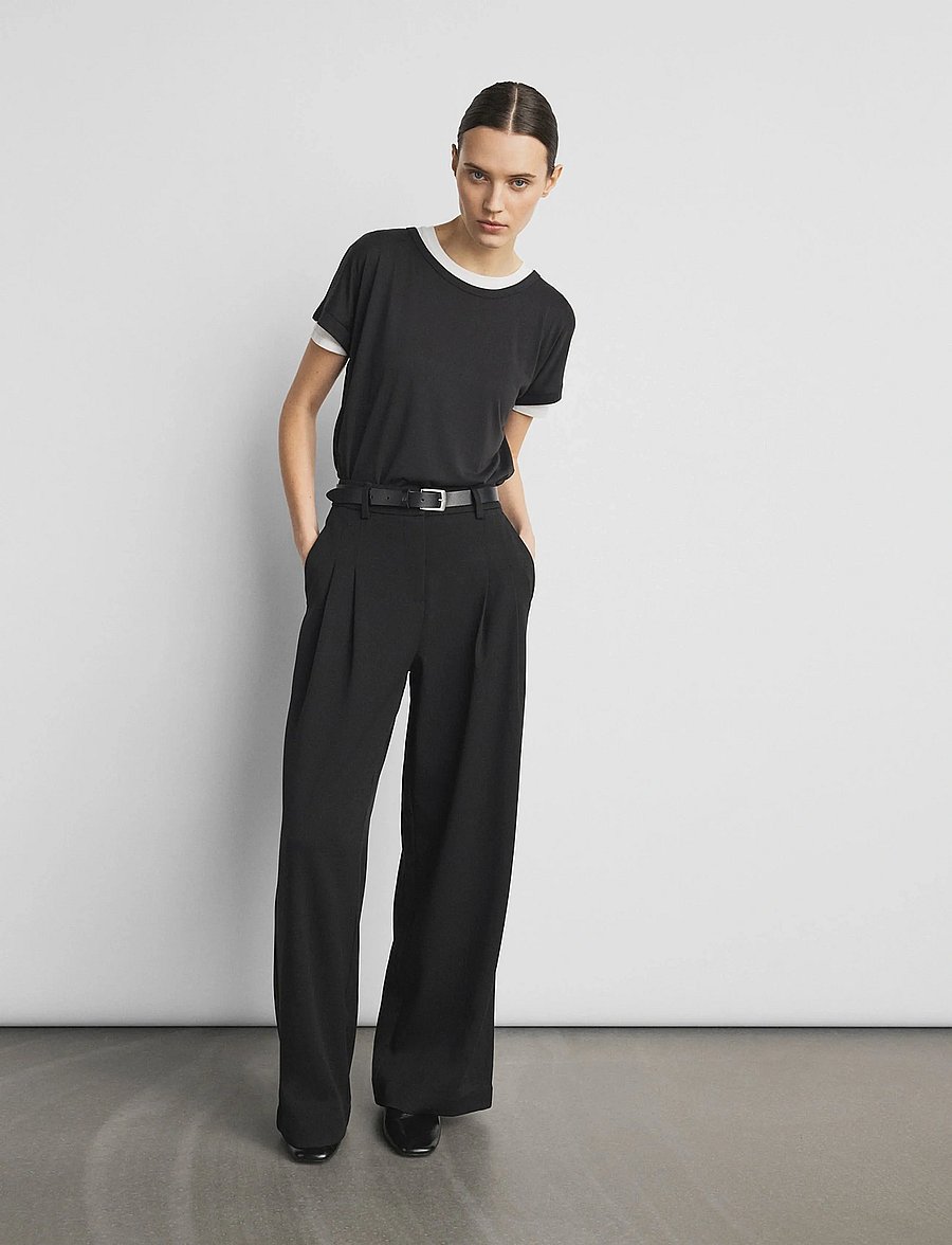 MSCH Copenhagen - MSCHHenrika HW Pants - pidulikud püksid - black - 0
