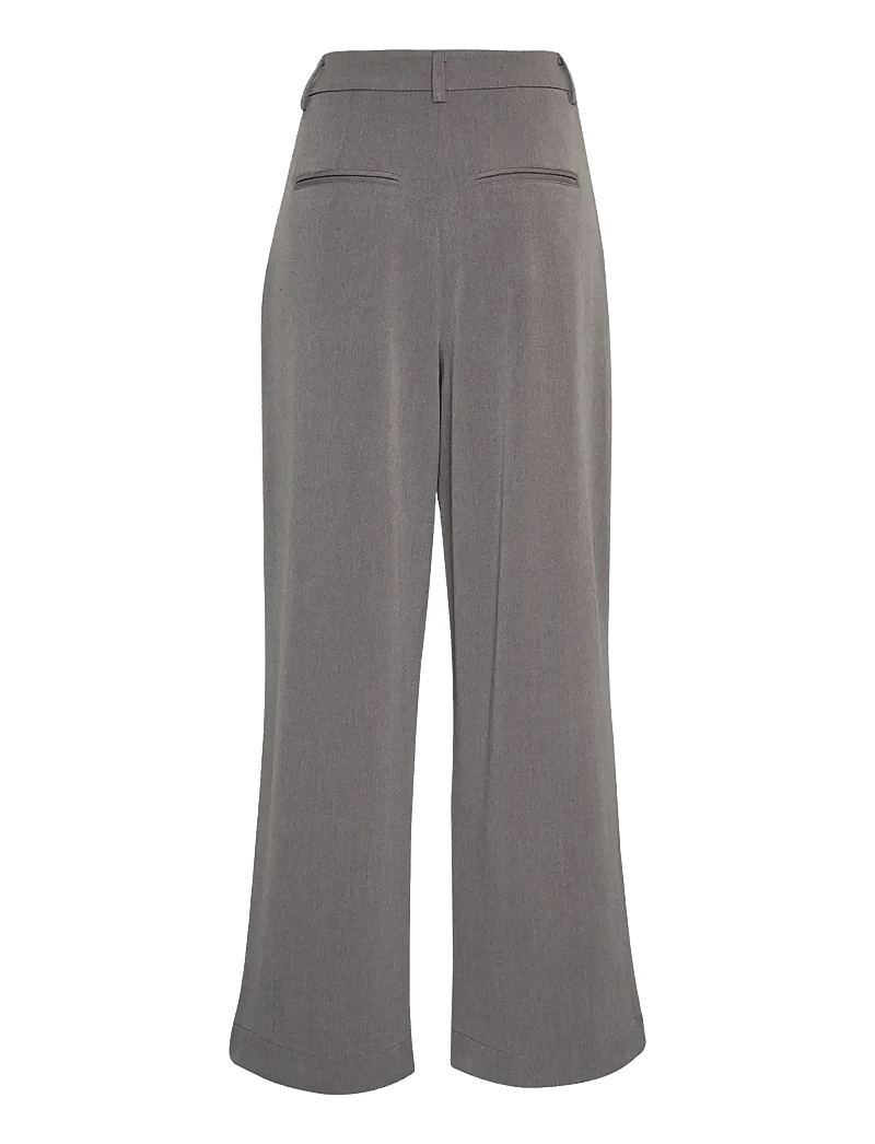 MSCH Copenhagen - MSCHHenrika HW Pants - habitbukser - grey melange - 1