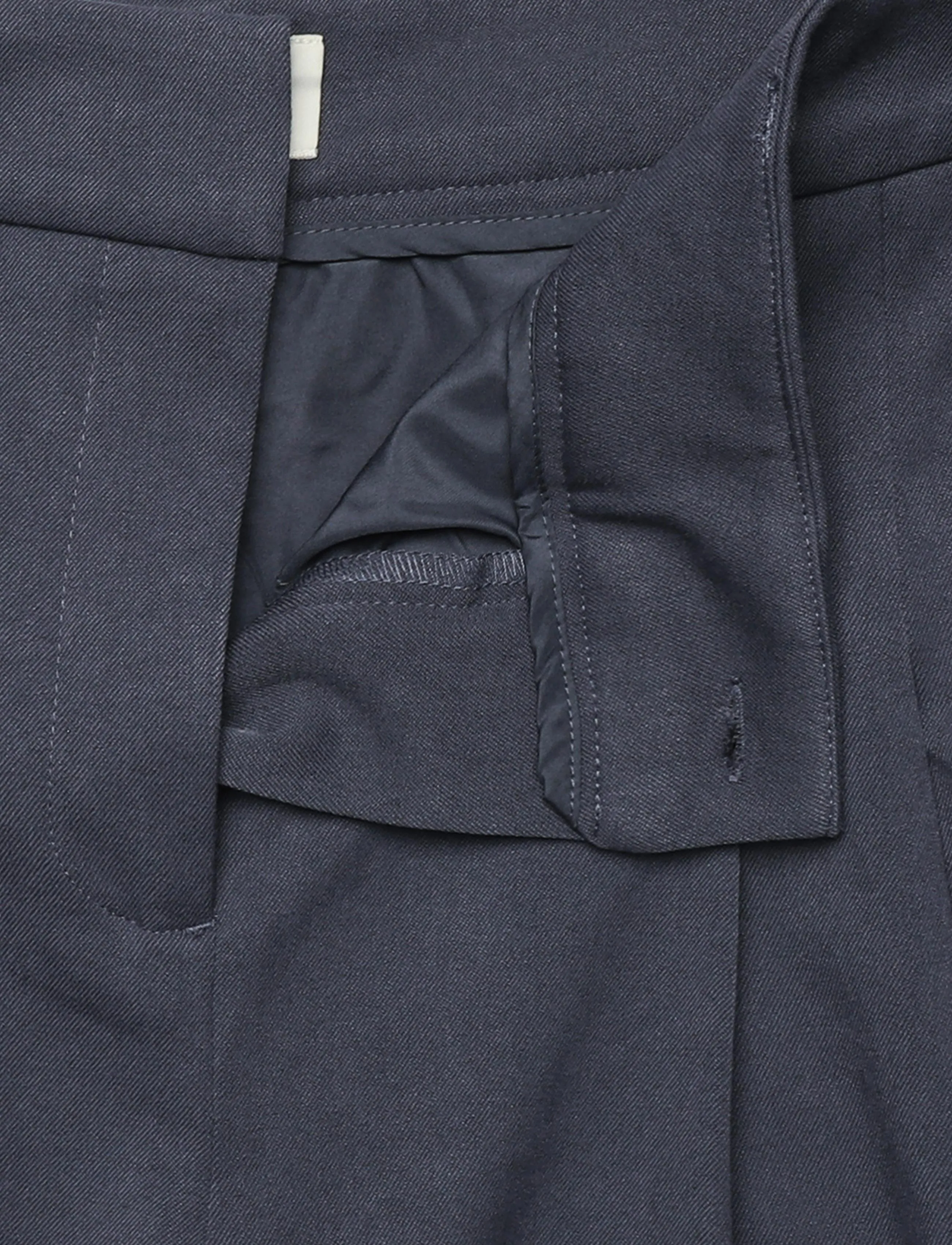MSCH Copenhagen - MSCHHenrika HW Pants - kostymbyxor - india ink - 3