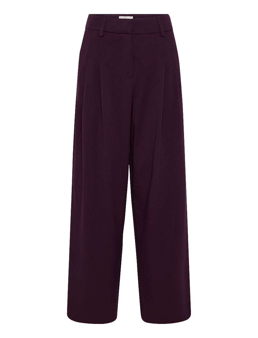 MSCH Copenhagen - MSCHHenrika HW Pants - kostymbyxor - potent purple - 0