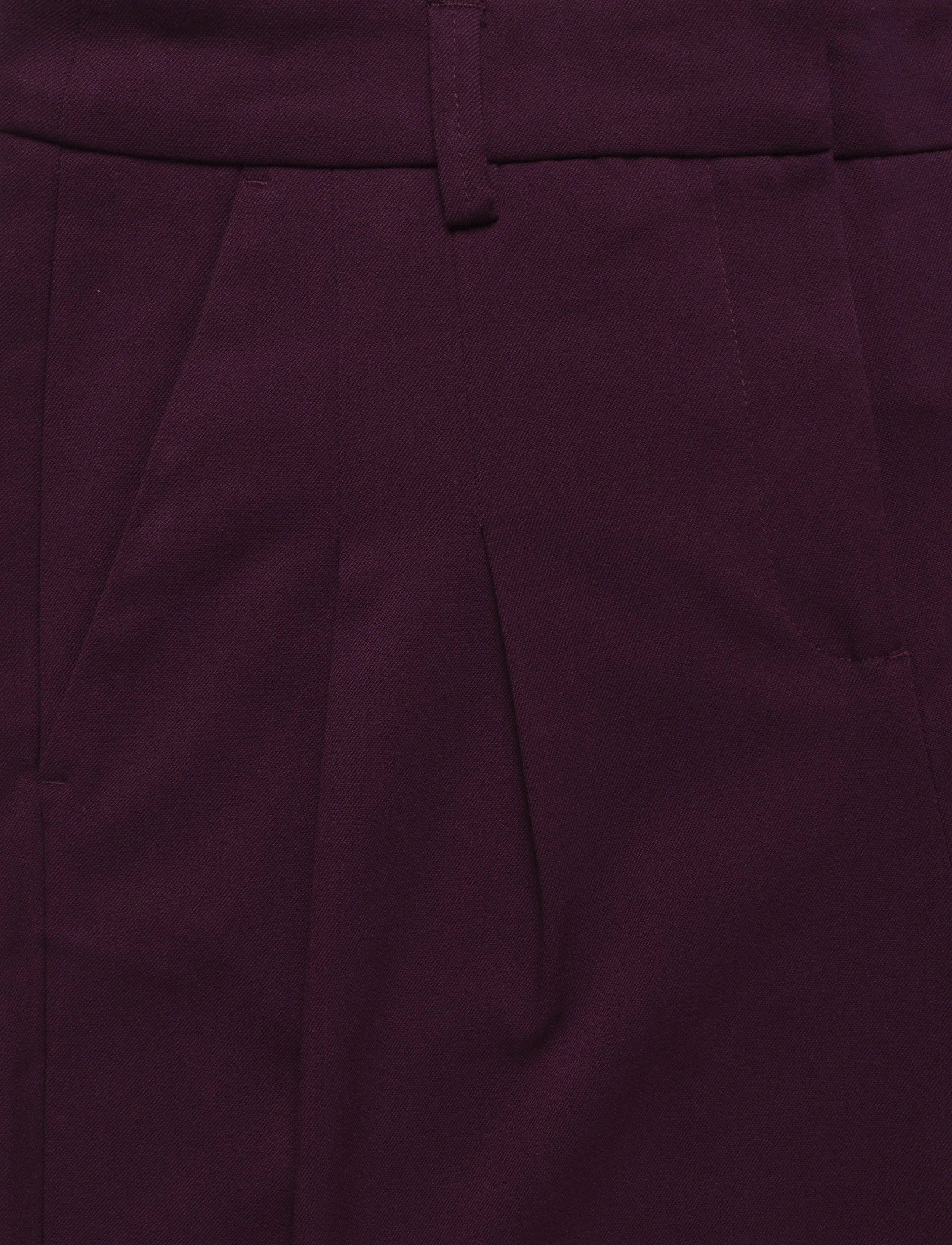 MSCH Copenhagen - MSCHHenrika HW Pants - kostymbyxor - potent purple - 2
