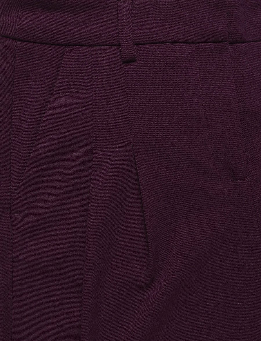 MSCH Copenhagen - MSCHHenrika HW Pants - kostymbyxor - potent purple - 2