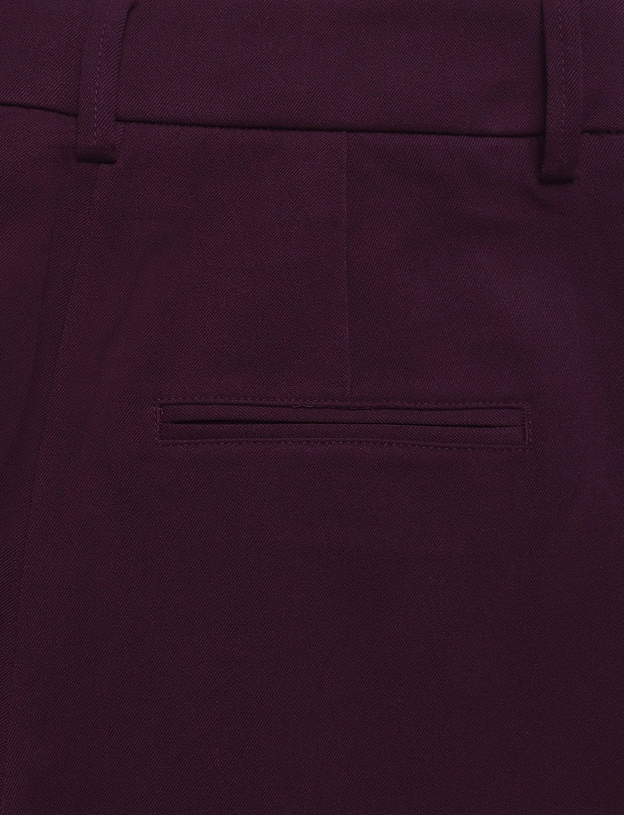 MSCH Copenhagen - MSCHHenrika HW Pants - kostymbyxor - potent purple - 4
