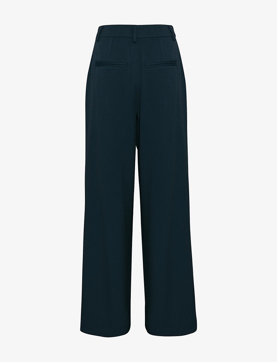 MSCH Copenhagen - MSCHHenrika HW Pants - tailored trousers - sky captain - 1