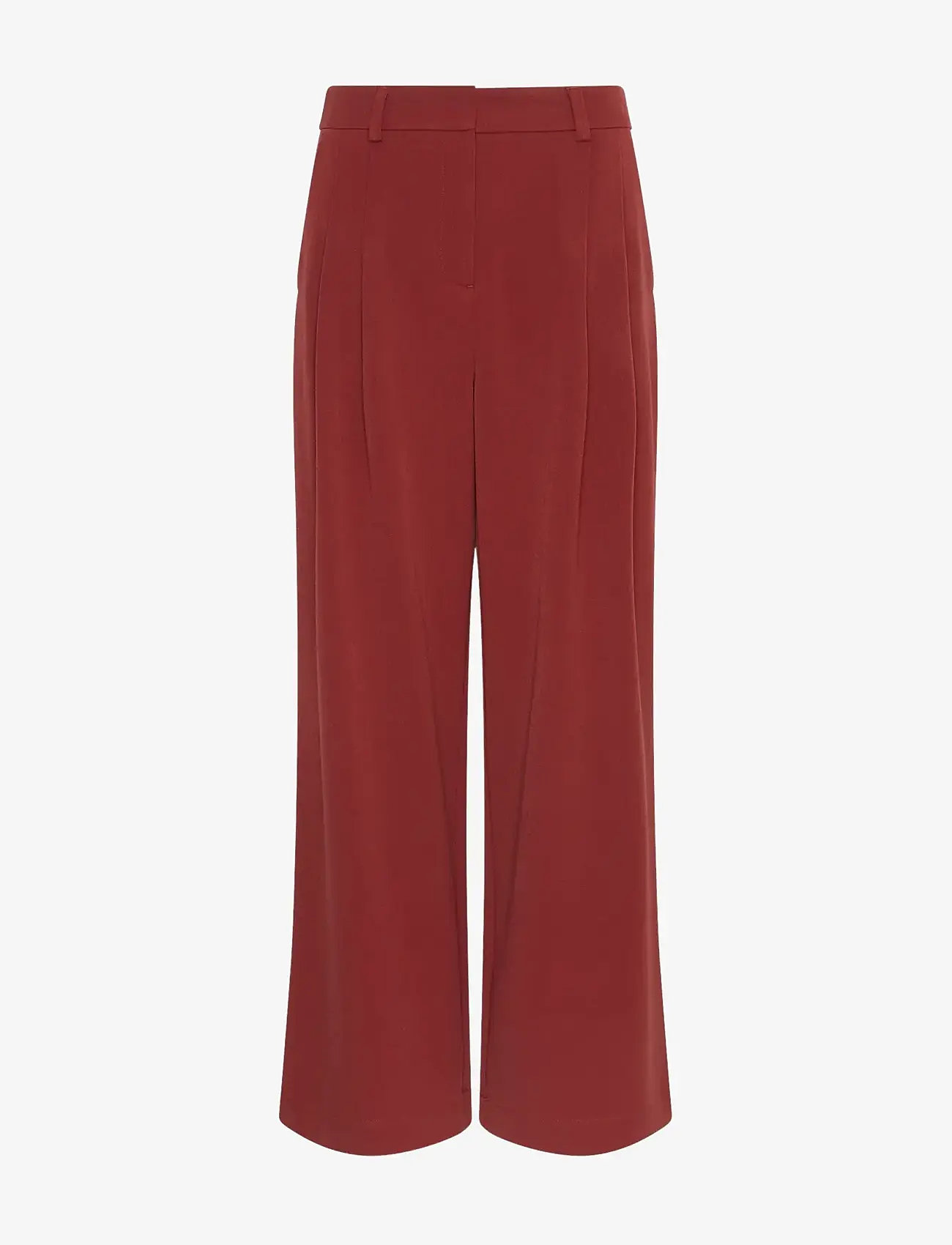 MSCH Copenhagen - MSCHHenrika HW Pants - kostymbyxor - syrah - 0