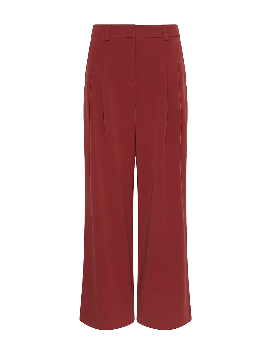 MSCH Copenhagen - MSCHHenrika HW Pants - habitbukser - syrah - 0