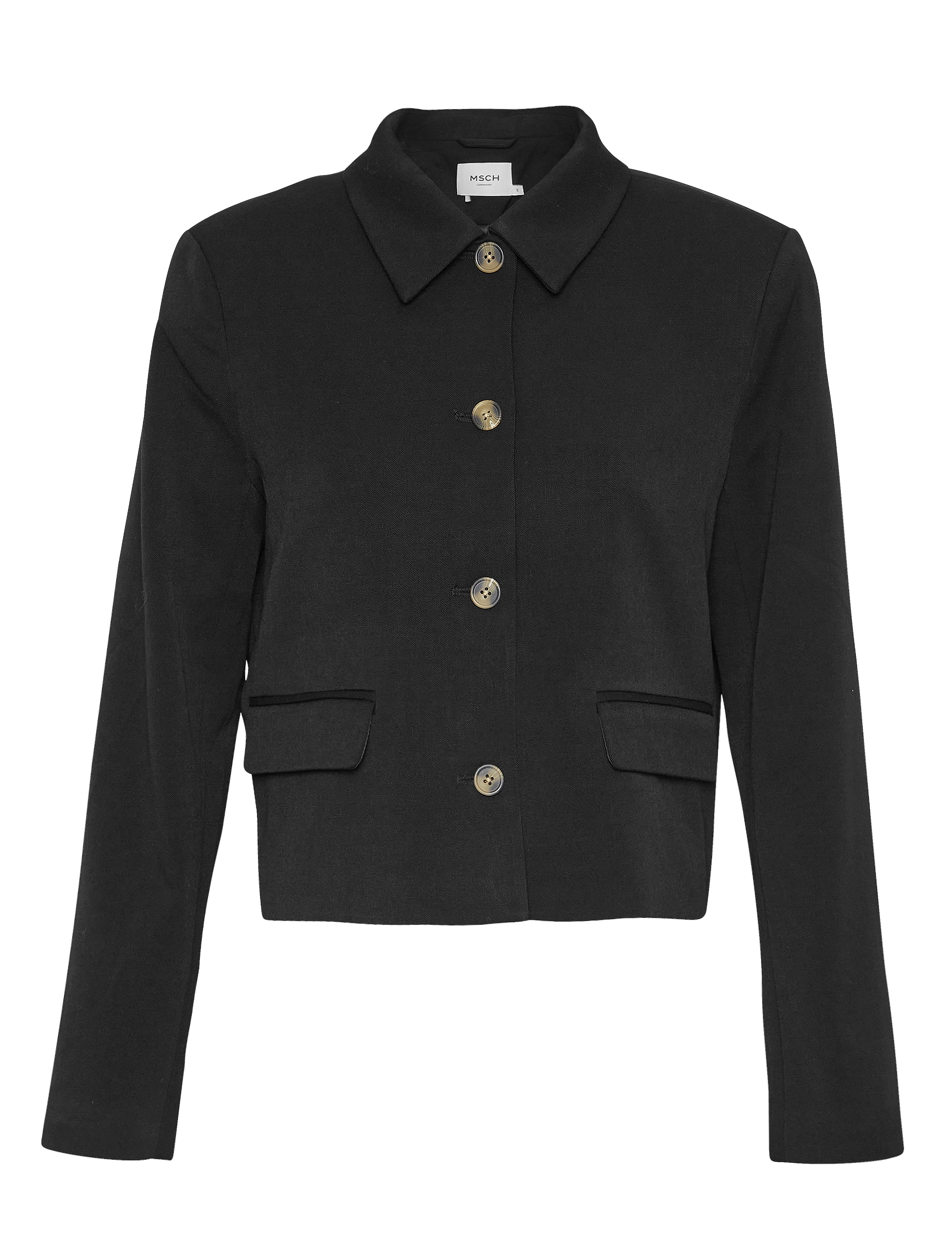 MSCH Copenhagen MSCHHenrika Blazer - Cropped-Blazer - BLACK / black