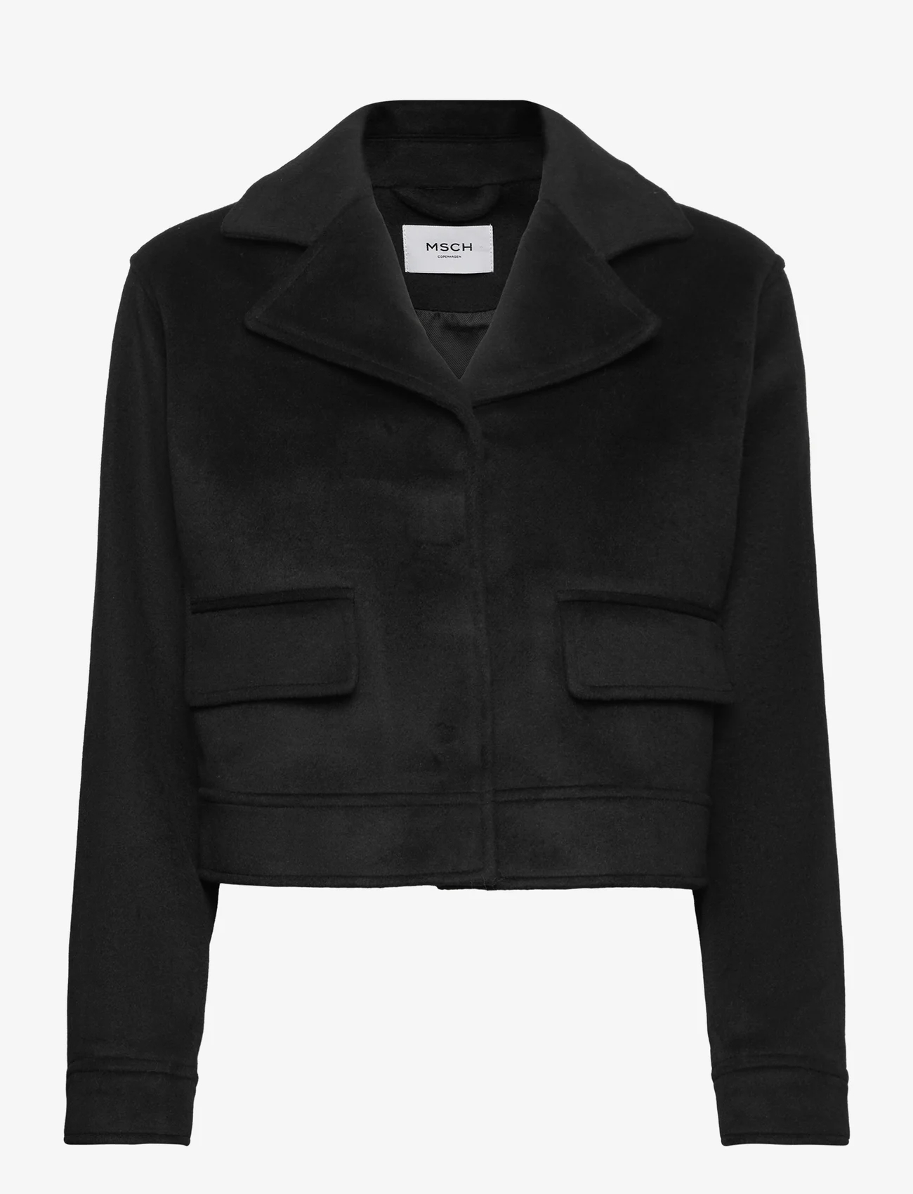 MSCH Copenhagen - MSCHBlenda Jacket - wool jackets - black - 0