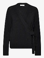 MSCHEbonee Zenie Wrap Pullover - BLACK