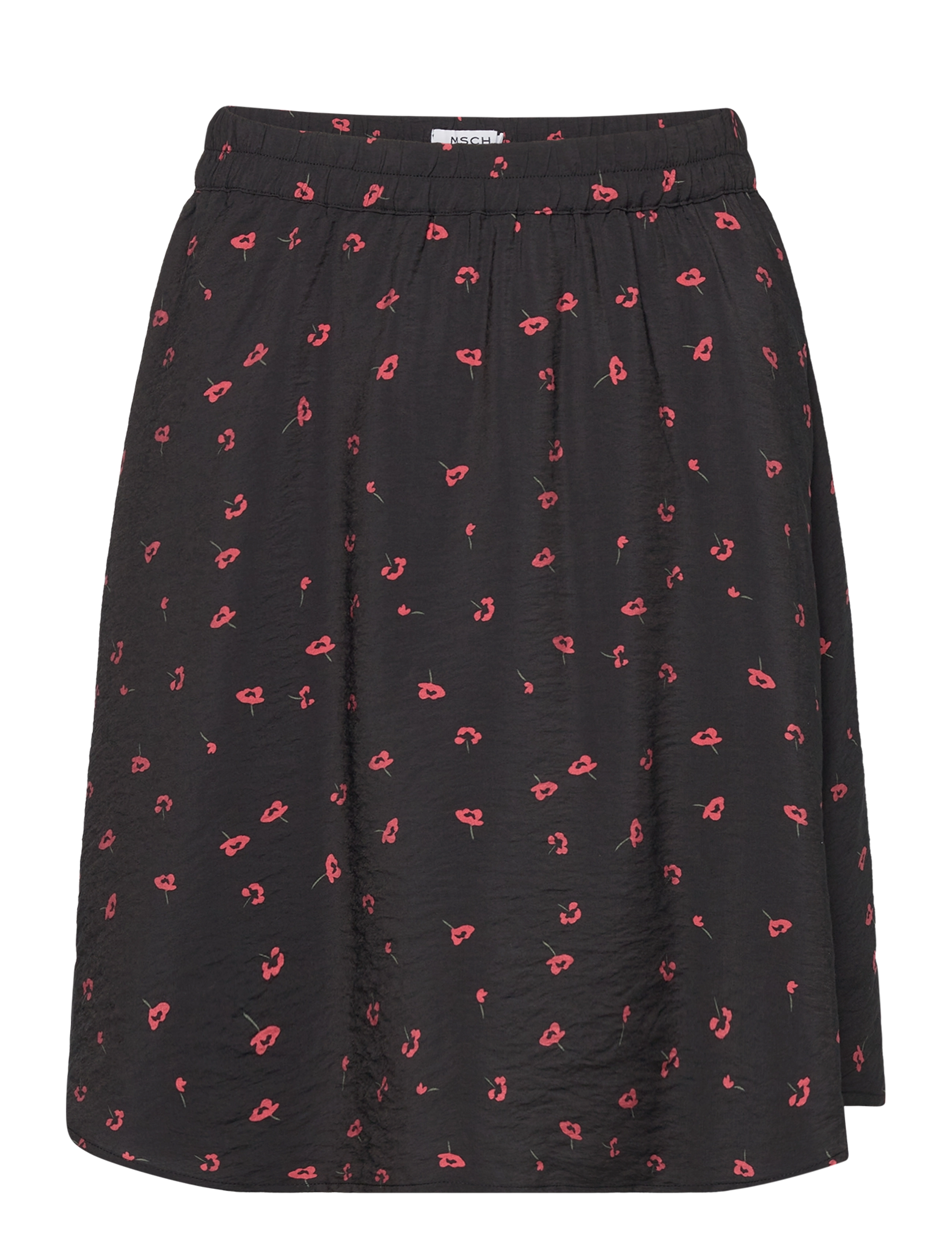 MSCH Copenhagen MSCHVinaya Ladonna Skirt AOP - Riided - BLACK FLOWER / black