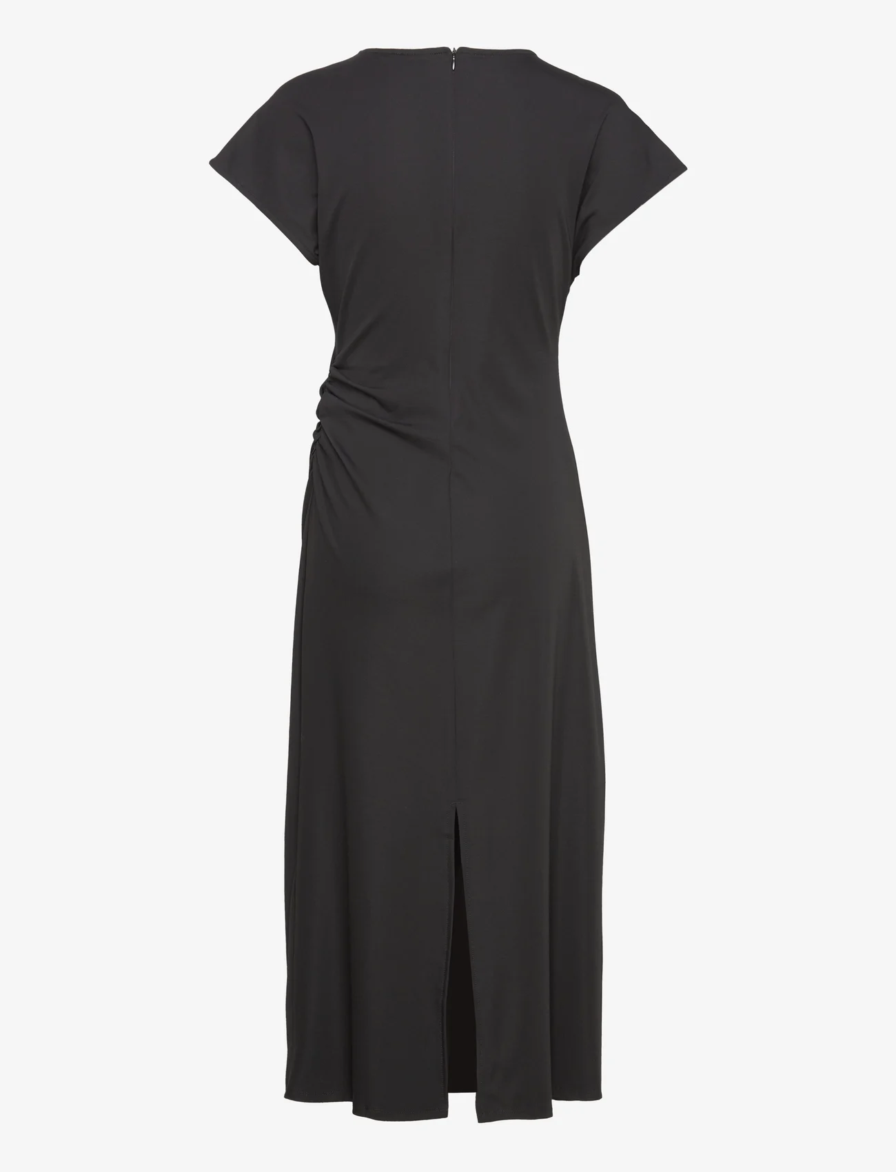 MSCH Copenhagen - MSCHLeticia Noriel SS Dress - midi kjoler - black - 1