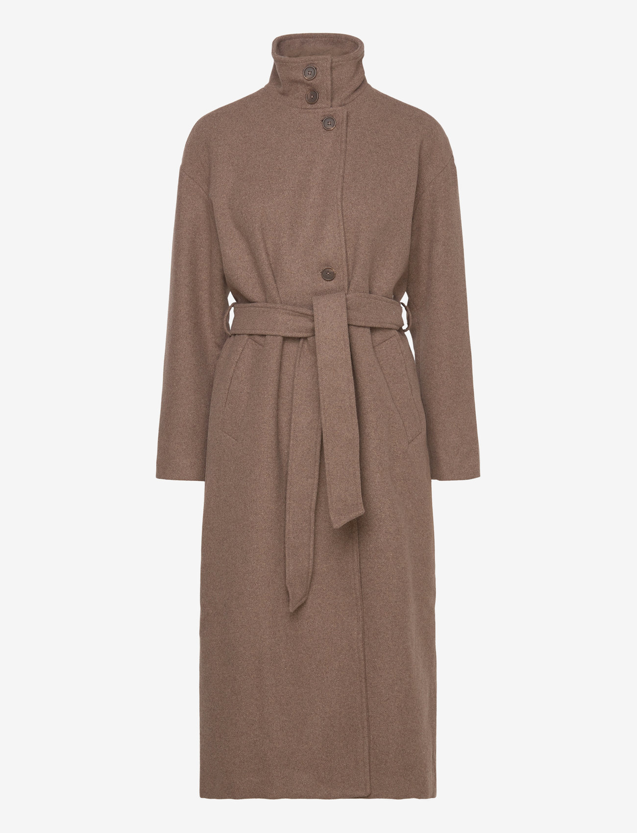 MSCH Copenhagen - MSCHKeola Secilia Wool Jacket - choco chip mel - 0