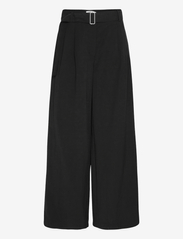 MSCH Copenhagen - MSCHEdelmira Pants - bukser med brede ben - black - 0