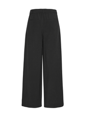 MSCH Copenhagen - MSCHEdelmira Pants - bukser med brede ben - black - 1