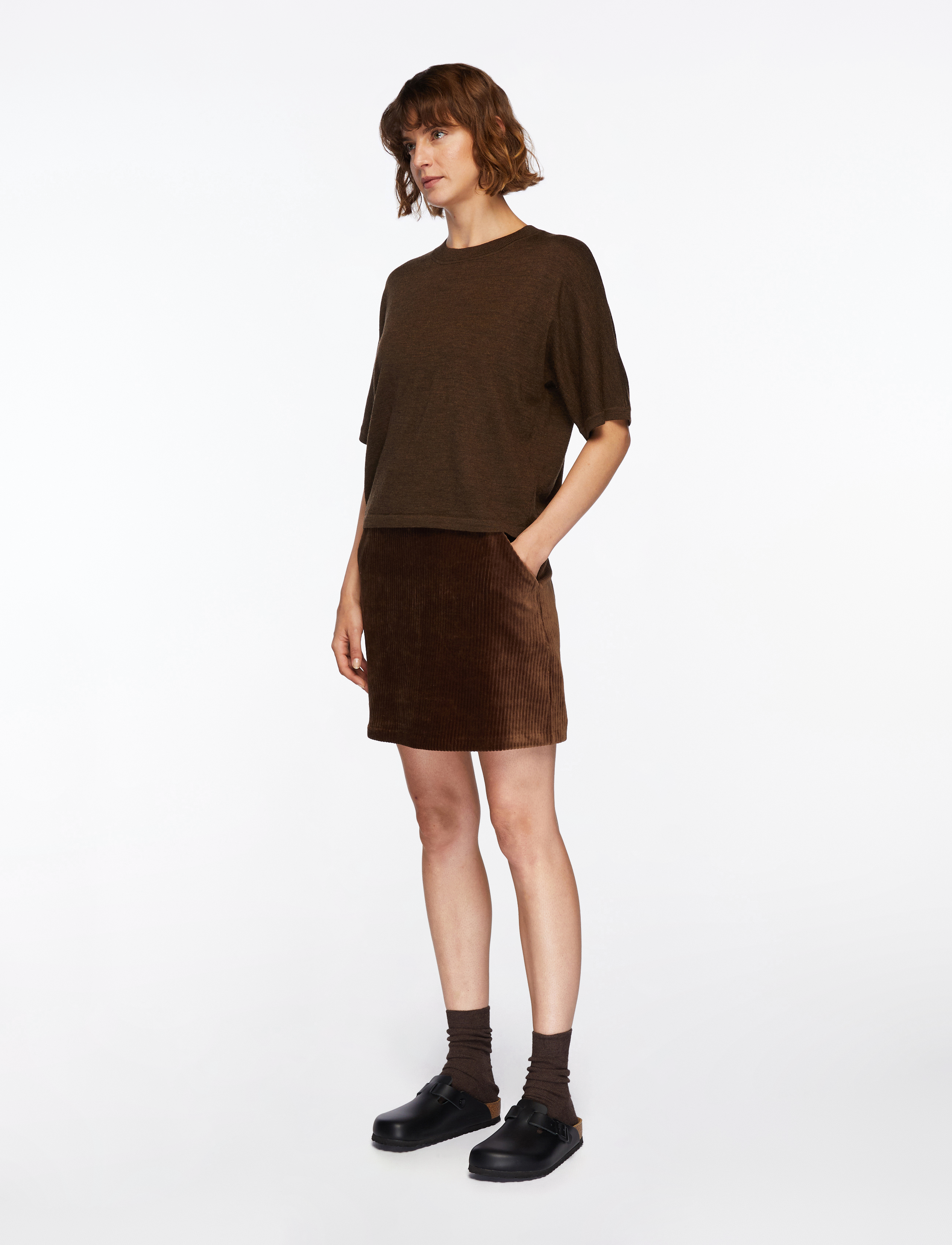 MSCH Copenhagen - MSCHFloriana HW Skirt - korte rokken - slate black - 3