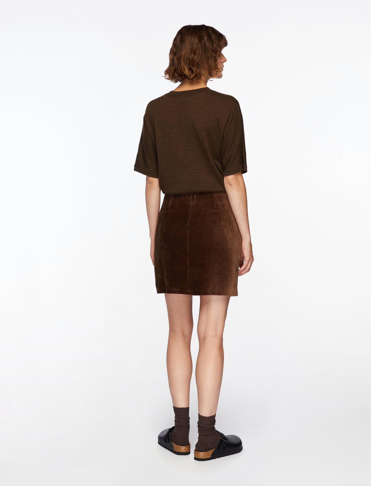 MSCH Copenhagen - MSCHFloriana HW Skirt - kurze röcke - slate black - 4