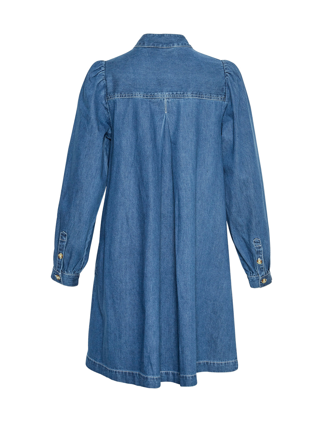 MSCH Copenhagen - MSCHShayla Shirt Dress - hemdkleider - mid blue - 1