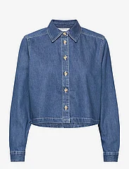 MSCH Copenhagen - MSCHShayla Shirt - jeansowe koszule - mid blue - 0