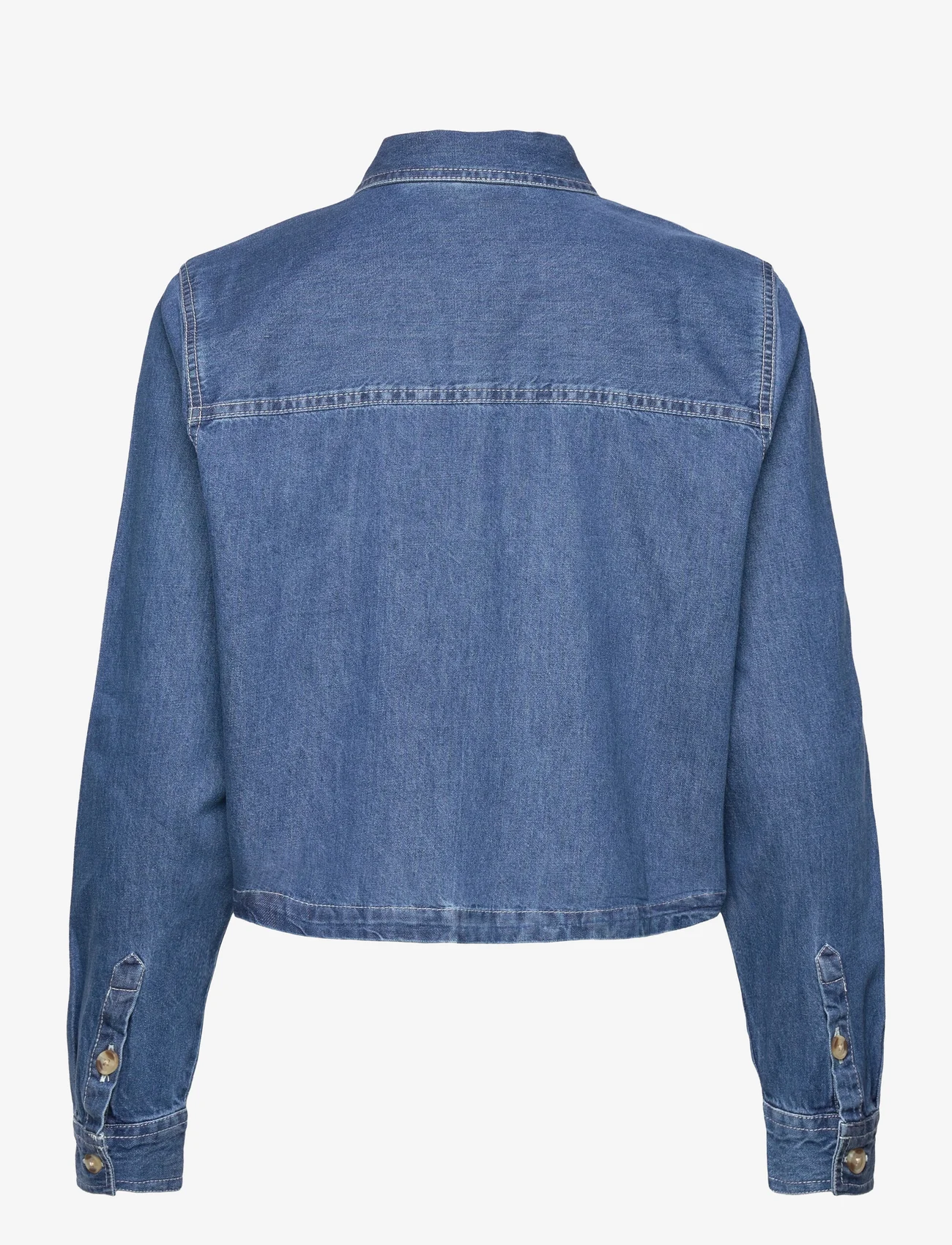MSCH Copenhagen - MSCHShayla Shirt - jeansskjortor - mid blue - 1