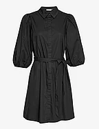 MSCHCedrica Abiella 3/4 Shirt Dress - BLACK