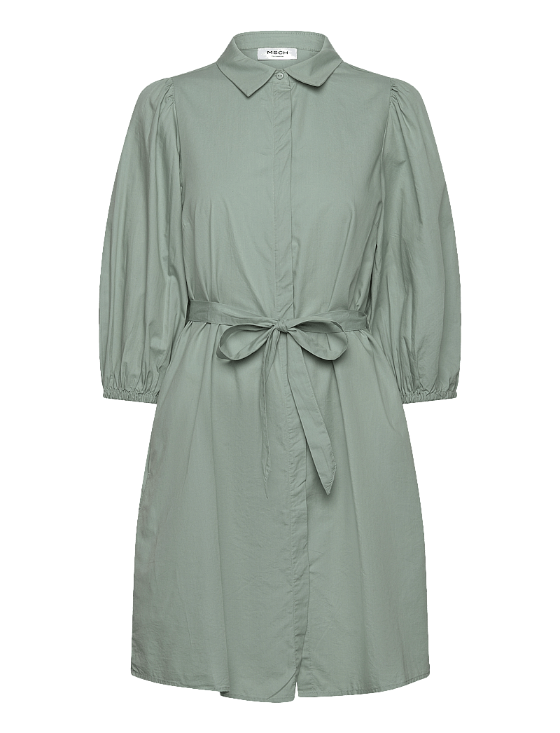 MSCH Copenhagen Mschcedrica Abiella 3/4 Shirt Dress – short dresses – shop at Booztlet